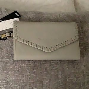 Aimee Kestenberg Spello Leather Whipstitch Wallet